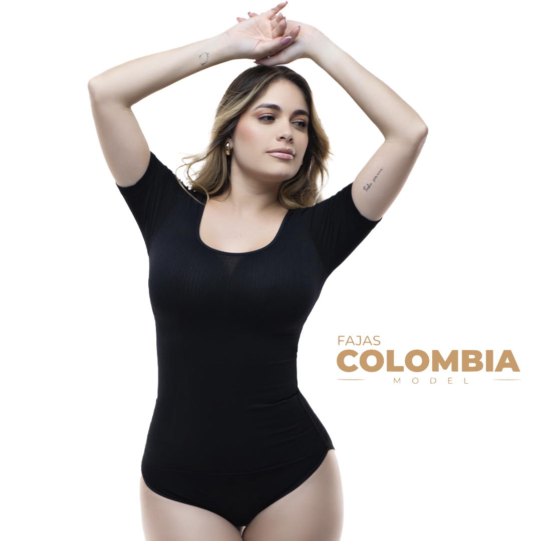 Body de Compresión Manga de Corta