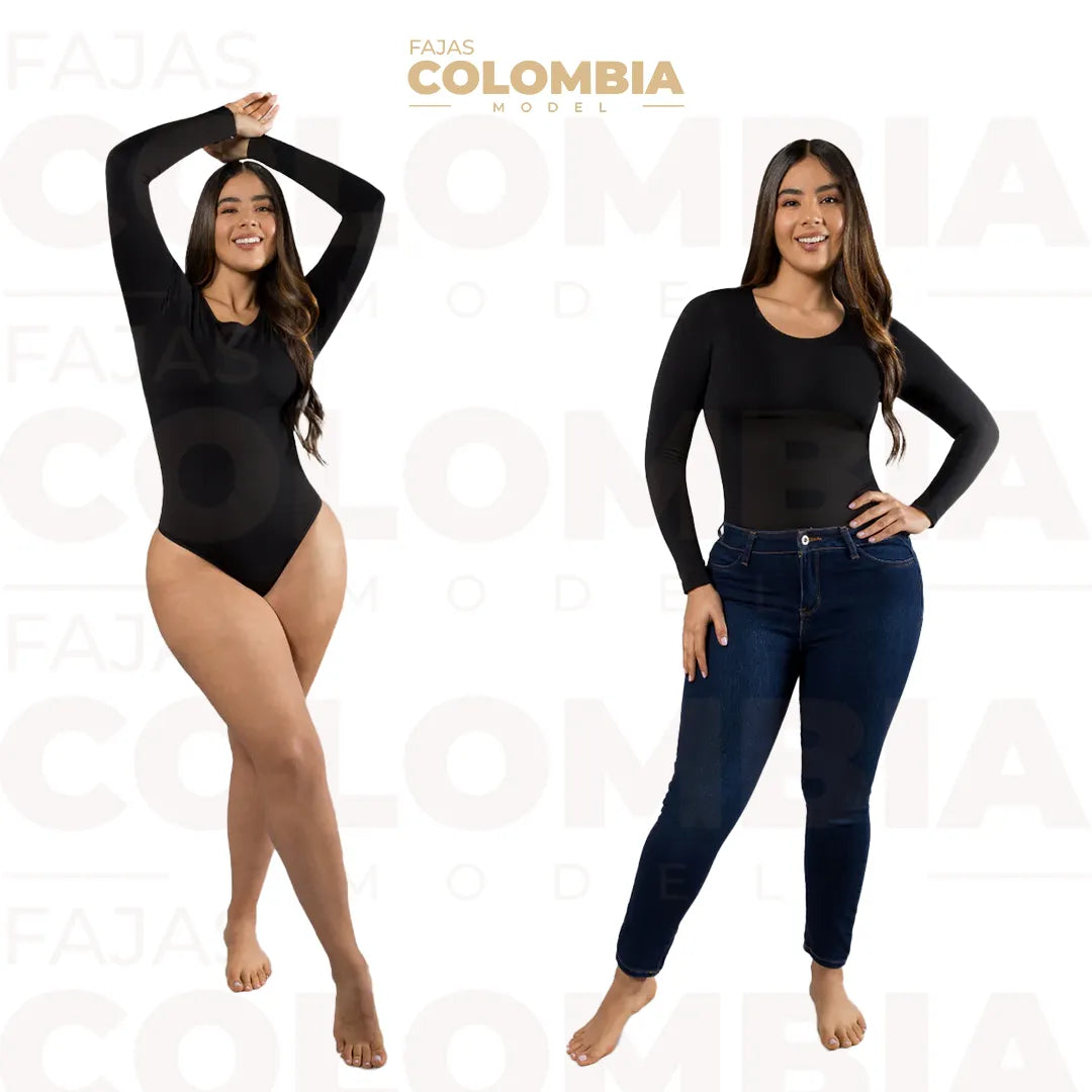 Body de Compresión Manga Larga