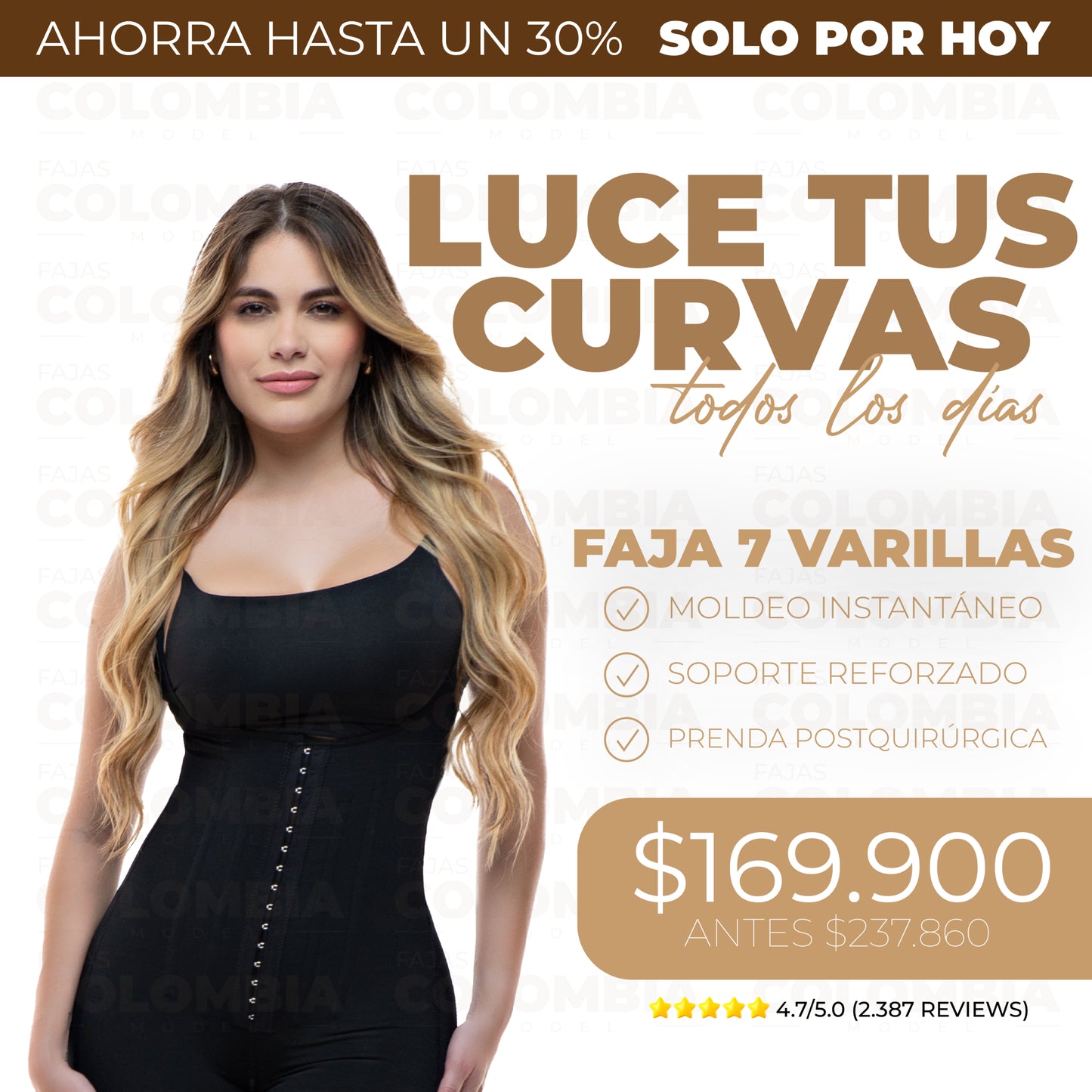 Faja 7 Varillas Control Total